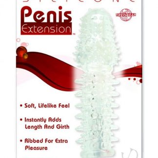 Silicone Penis Extension - Clear
