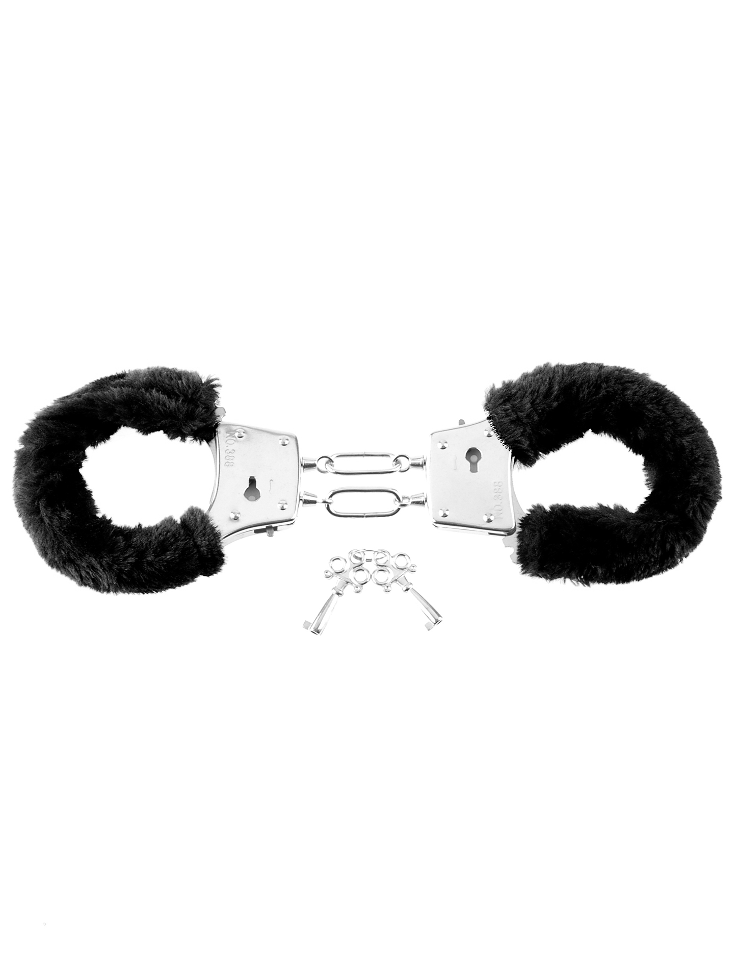 Fetish Fantasy Series Beginner's Furry Cuffs - Black - Imagen 3
